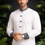 প্রিমিয়াম কটন এমব্রয়ডারি পান্জাবি