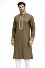 Premium Cotton Embroidery Logo Punjabi - Image 3