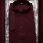 জাফরান ফেব্রিকস Red