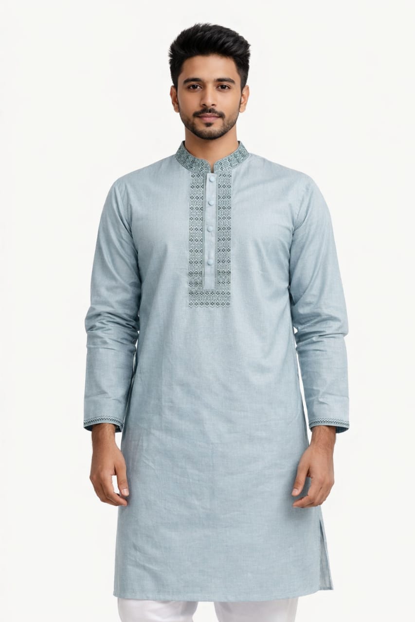 WhatsApp Image 2026-03-02 at 8.45.06 AM (3) Cotton Embroidery [ Light Blue } - Image 1