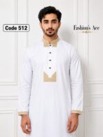 White -F-Embroidery [ Code 512 ]