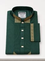 Green Embroidery F- [Code 513 ] - Image 2