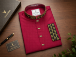 Maroon Cotton Embroidery ( Code 505) - Image 2